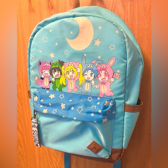 **RARE** InquisitorMaster Sleepover Squad Glow-in-the-Dark Backpack Collectible - Picture 2 of 8